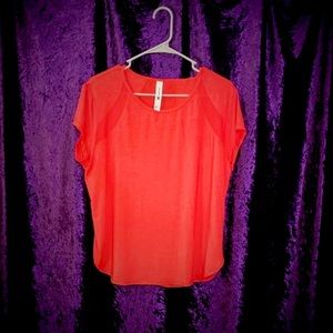 Side Slits Active Wear Top